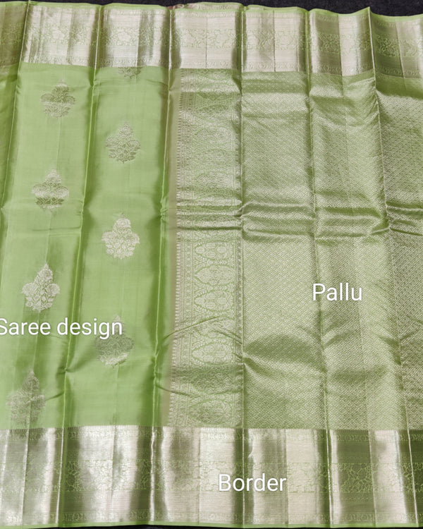 Kanchi Pure handloom Silk Saree - KMP06 alternate view