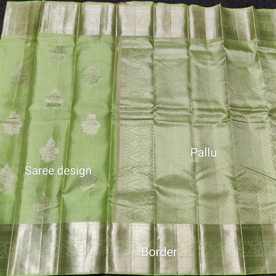 Kanchi Pure handloom Silk Saree - KMP06