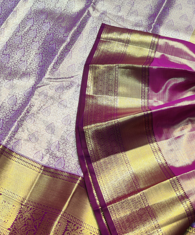 Kadiyal Pattu Saree - HF236