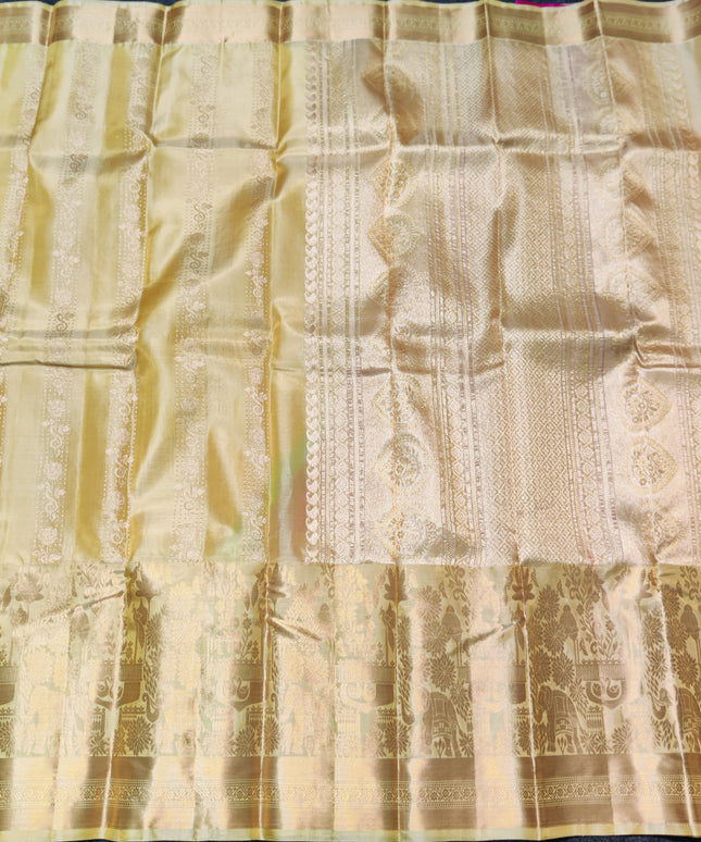 Kanchi pattu pure silk Saree - KMP1274