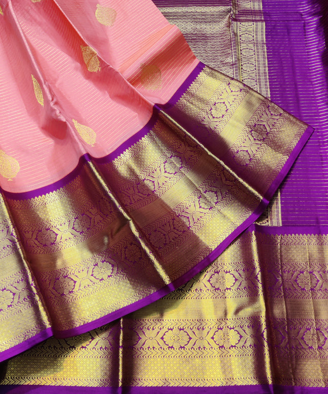 Kanchi Kuttu Handloom Pattu Saree - KMP3034