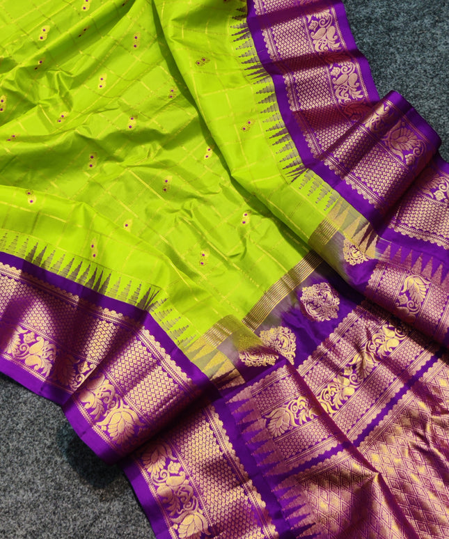 Gadwal pure silk saree - GPS60