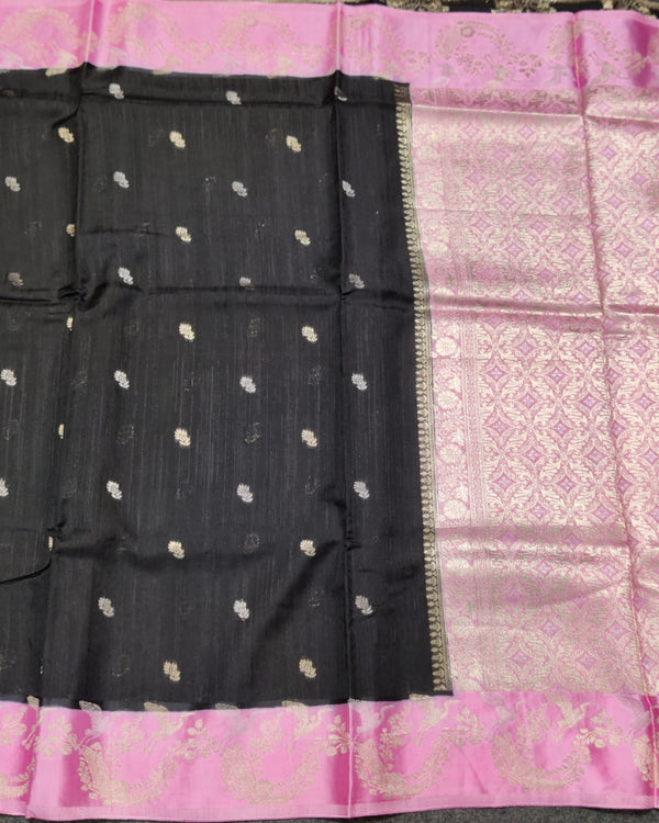 Jute Silk Saree- J06 alternate view