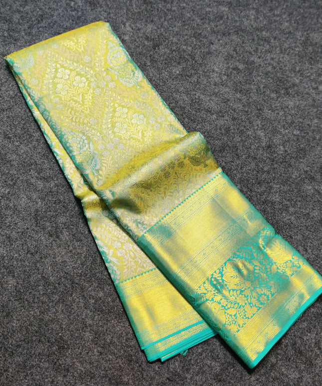 Kanchi Pattu Wedding Sarees @30% Off -KMP957