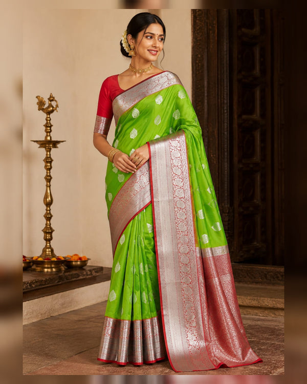 30%Off Kanchi pattu saree - KMP33