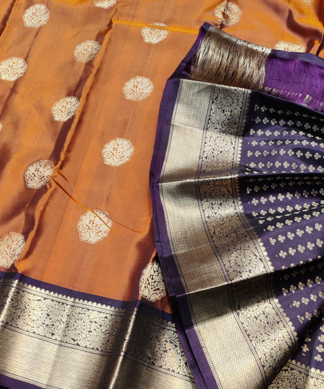 Kanchi pure soft silk Saree - KMP2049