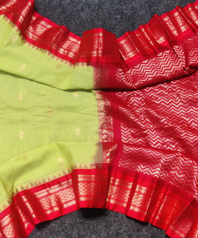 Gadwal cotton Silk Saree - GC01