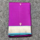 Kanchi Handloom Pure Silk Small Border Saree – KMP267