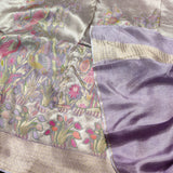 Banaras Tissue Allover Meenakari - BRS6