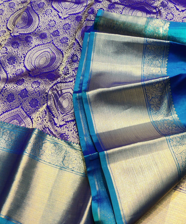 Kanchi pure bridal silk saree - KMP1514