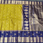 Gadwal Semi Silk Saree with Zari Checks – GSM03 at Jyothi Saree Mandir