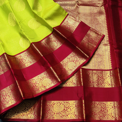 Kanchi Kuttu Vintage Handloom Pattu Saree - KMP3038