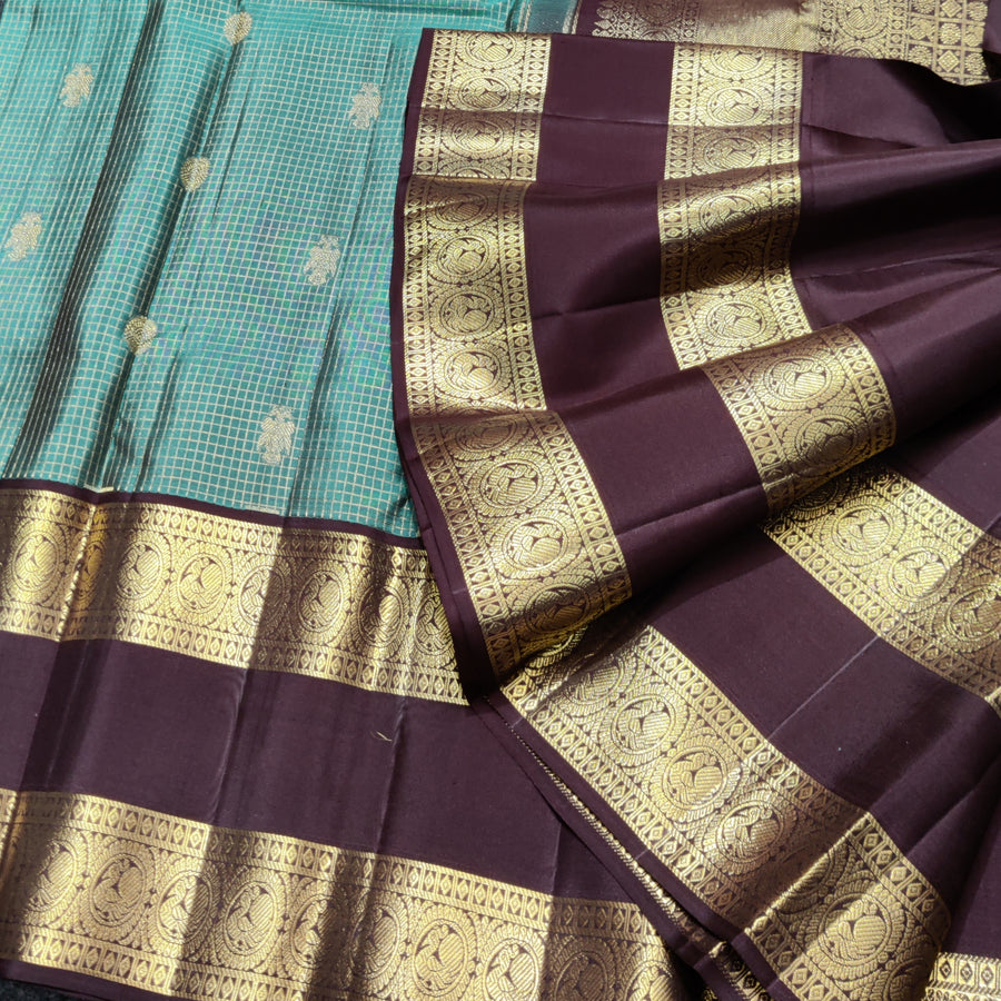 Kanchi Vintage Handloom Pattu Saree - KMP323