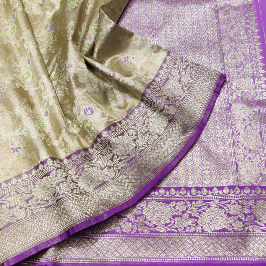 Banaras Tissue Silk Saree - BRS03