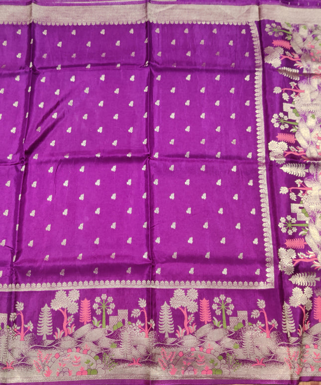 Mashru Silk Saree- MS33