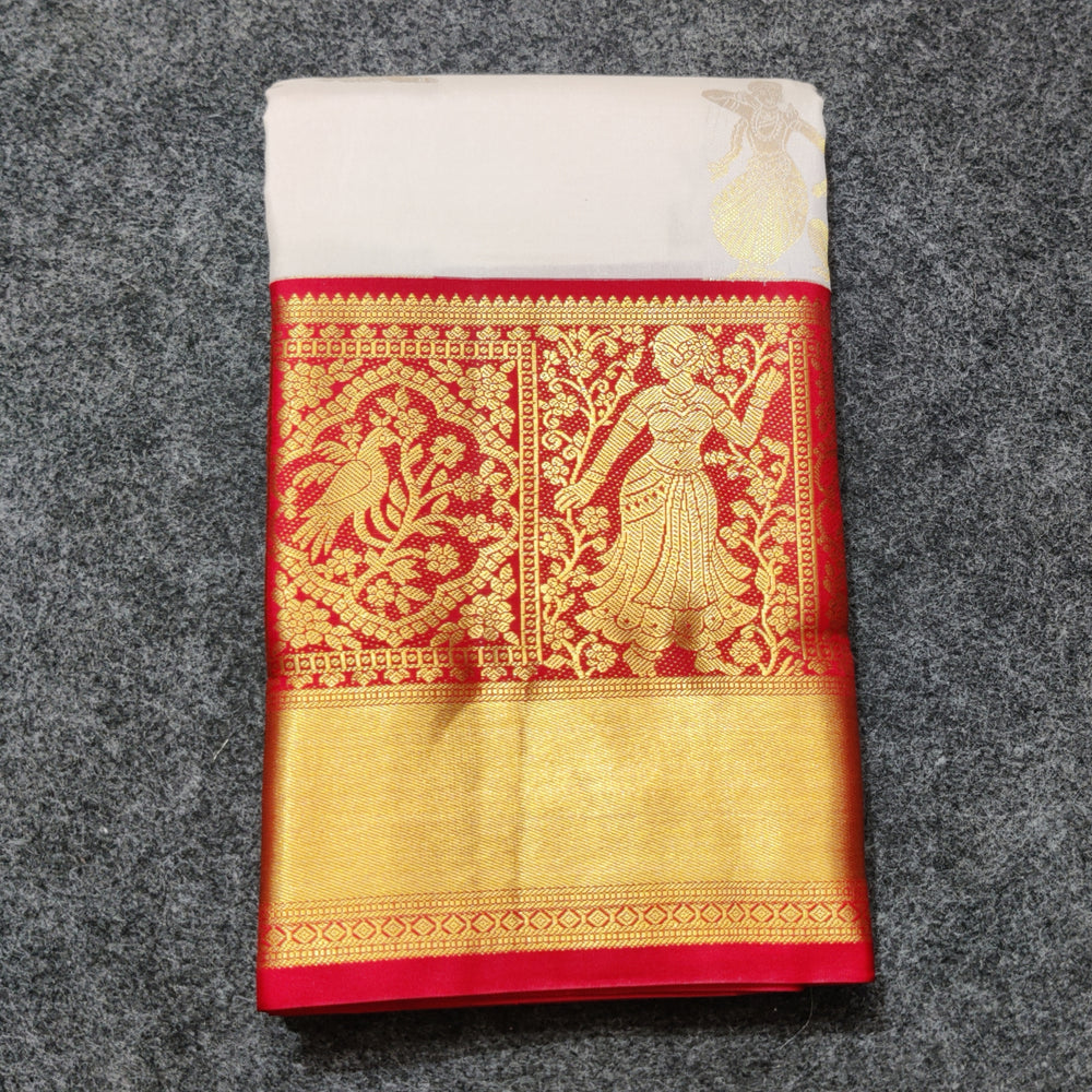 Kanchi kuttu vintage Handloom saree - KMP84
