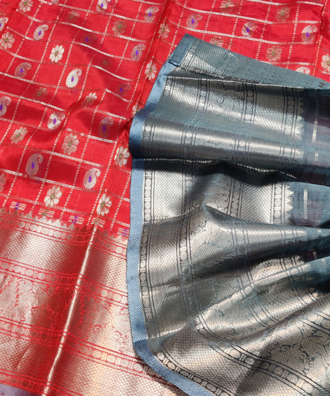 Kuppadam pattu saree - KP45