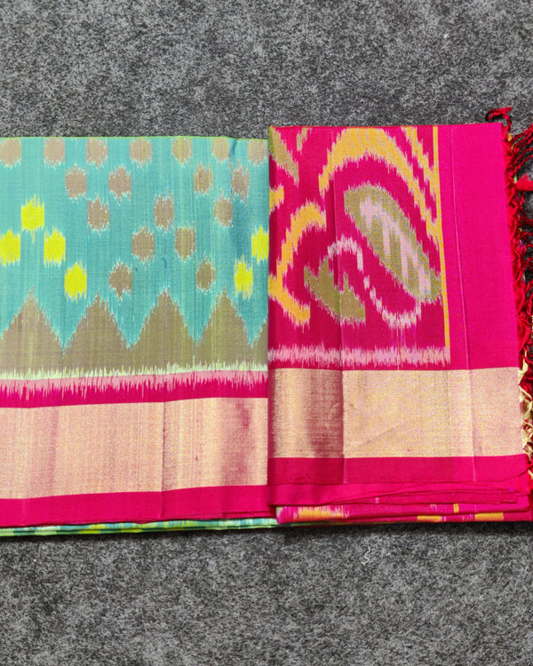 Ikkath Pure handloom silk saree - IKT15