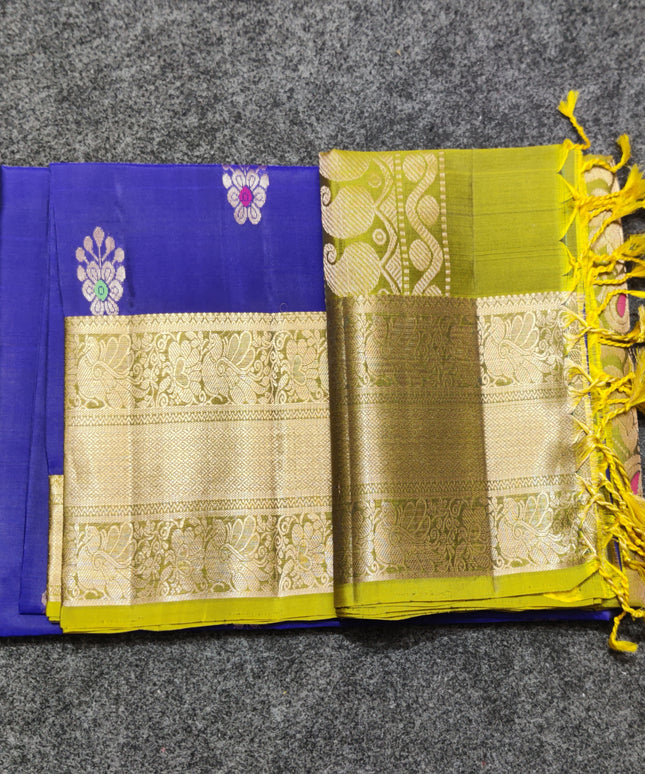 Meenakari kanchi lightweight pattu Saree - KMP117