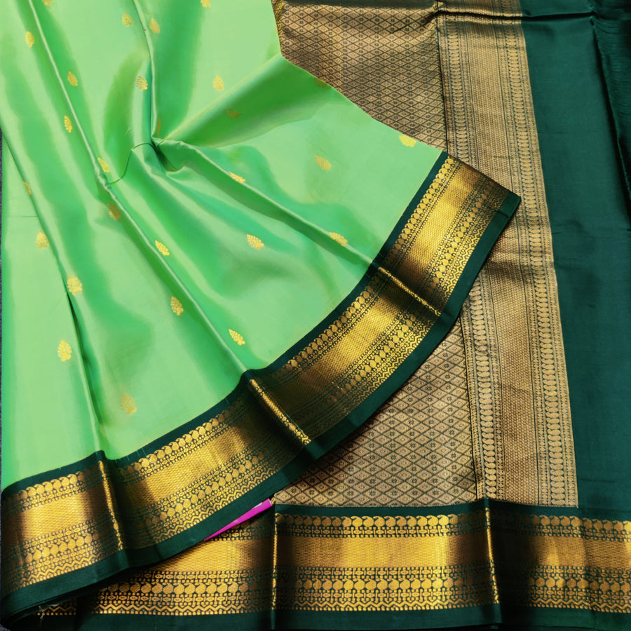 50% off Kanchi kuttu vintage Handloom saree - KMP70