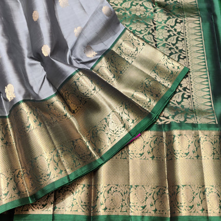 Kanchi Vintage Small border pattu - KMP170