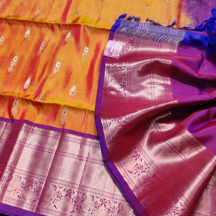 Meenakari kanchi lightweight pattu Saree - KMP3062