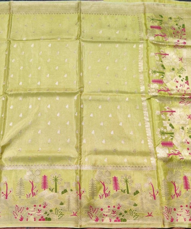 Mashru Silk Saree- MS32
