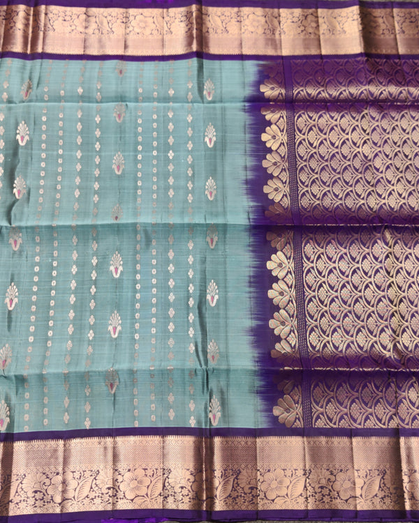 Meenakari kanchi lightweight pattu Saree - KMP18 alternate view