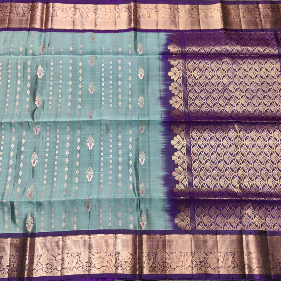 Meenakari kanchi lightweight pattu Saree - KMP18
