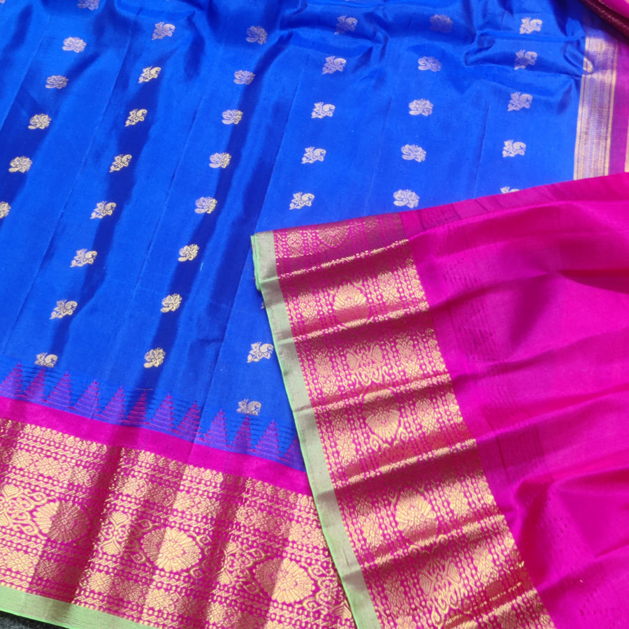Gadwal Handloom Pure silk saree - GPS07