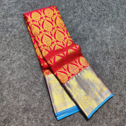 Kanchi Pattu Half Fine Brocade - SP17