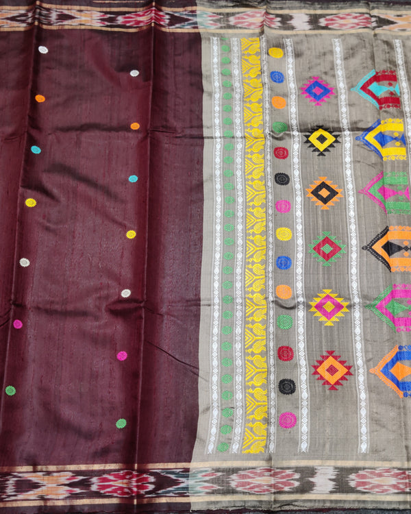 Chandigarh pure silk saree -  CP10 alternate view