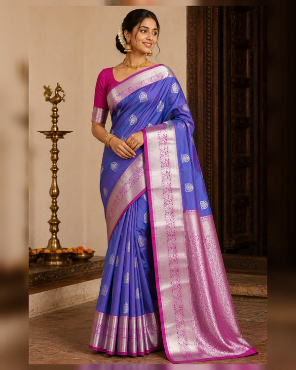 30%Off Kanchi pattu saree - KMP47