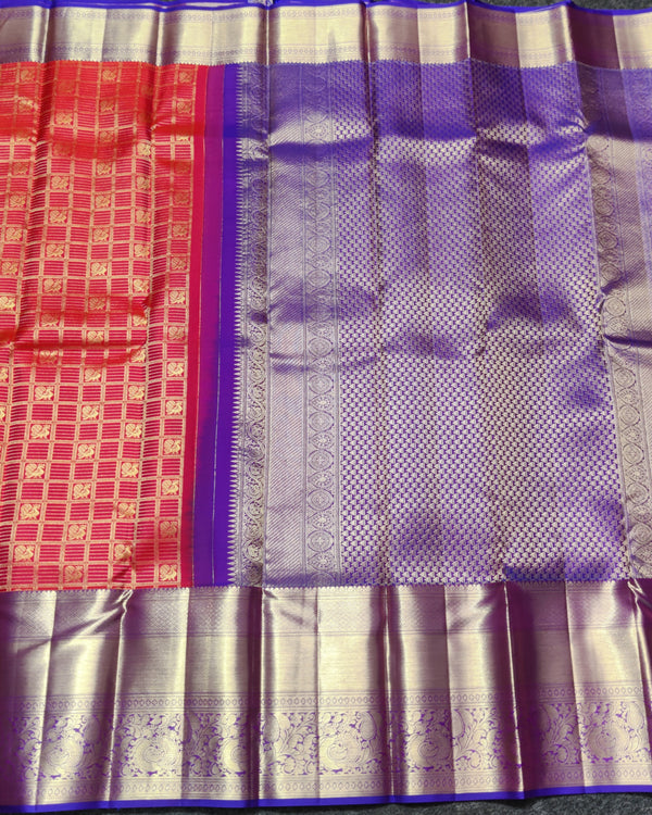Kanchi Vintage Handloom Pattu Saree - KMP234 alternate view