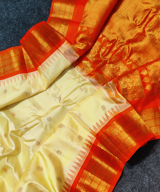 Gadwal pure silk saree - GPS233