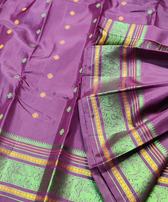 Kanjivaram Resham Silk Saree - KMP1972