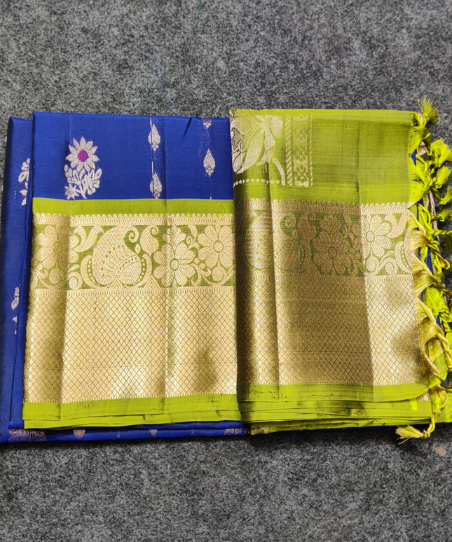 Meenakari kanchi lightweight pattu Saree - KMP302