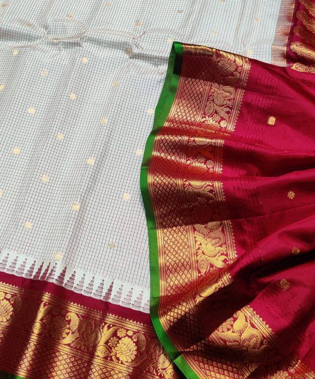 Gadwal pure silk saree - GPS67