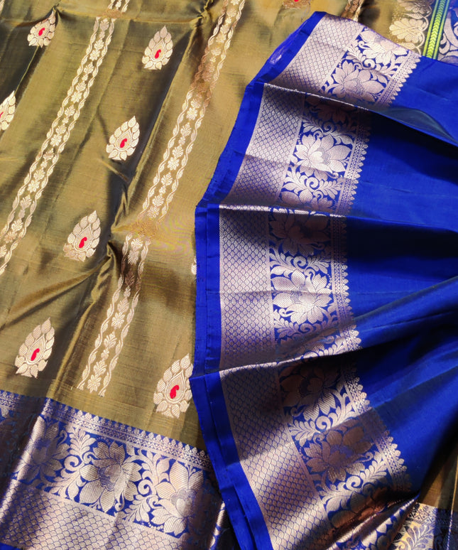 Pure Kanchi Pattu Saree - KMP1803