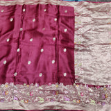 Mashru satin Silk Saree- MS29