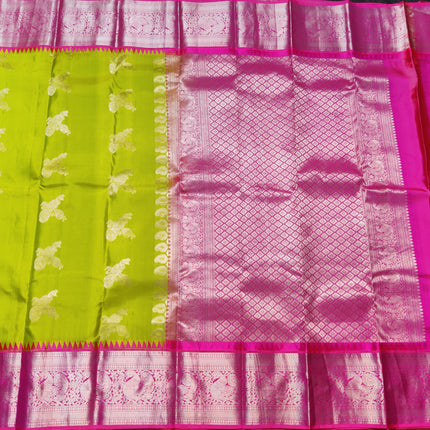 Kanchi Pure Handloom Pattu Saree - KMP151