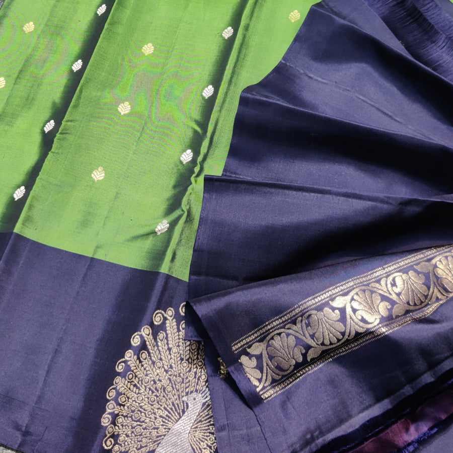 Kanchi pure soft silk Saree - KMP2054