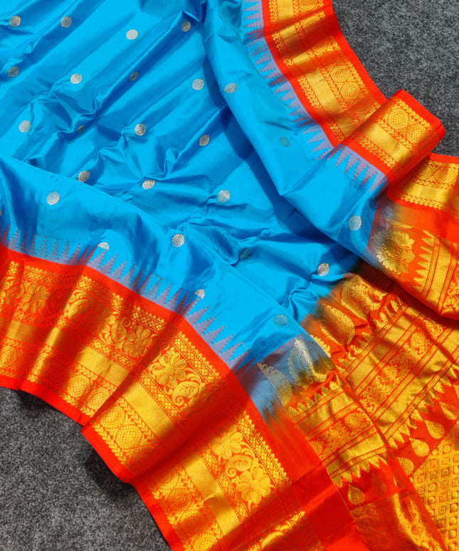 Gadwal pure silk saree - GPS15