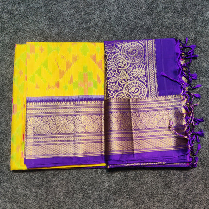 Ikkath Pure Silk Pattu Saree- IKT64