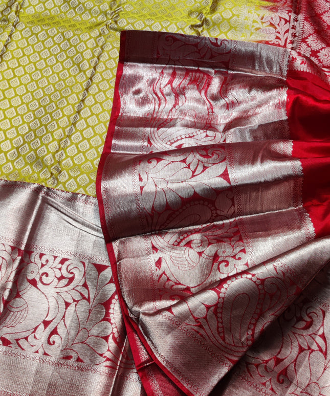 Kanchi pattu half fine Bridal Saree - HF09