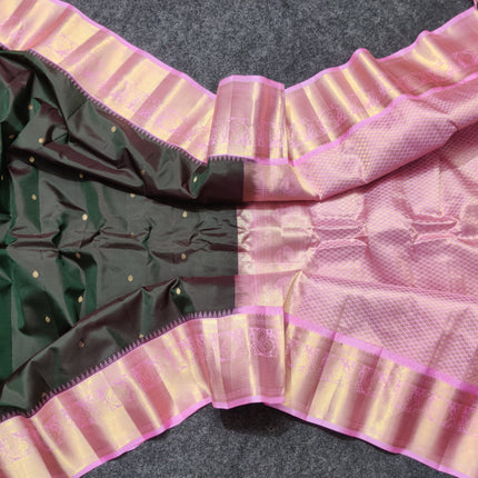 Gadwal Handloom Pure silk saree - GPS161