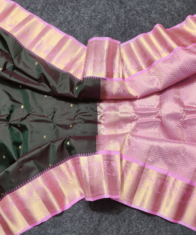 Gadwal Handloom Pure silk saree - GPS161