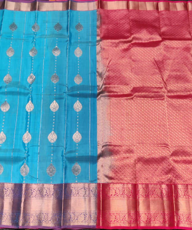 Pure Kanchi Pattu Saree - KMP3020
