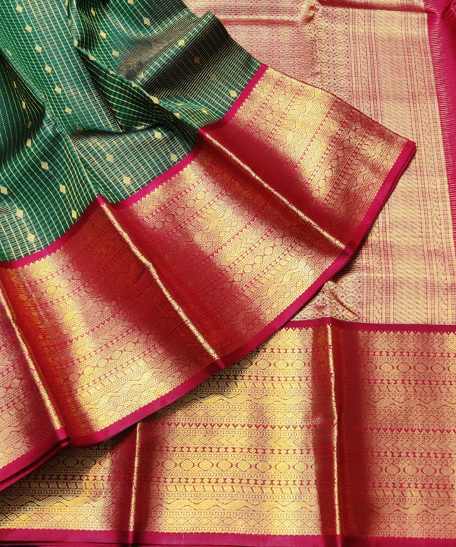 Kanchi Kuttu Handloom Pattu Saree - KMP3014