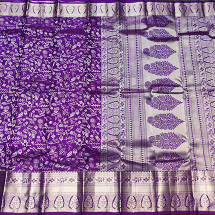 Kanchi pure Silk Saree -KMP104